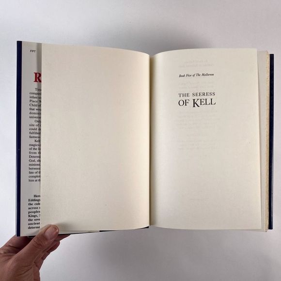 2/$50 - The Seeress of Kell by David Eddings - Picture 7 of 14